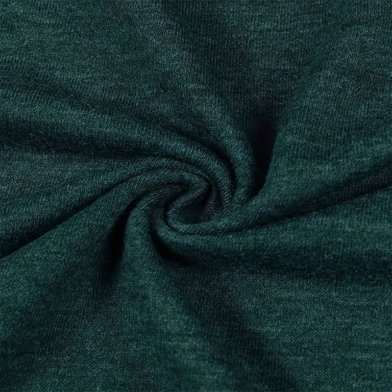 Women's Forest & Sunset Print T-shirt, Casual Short Sleeve Crew Neck Top